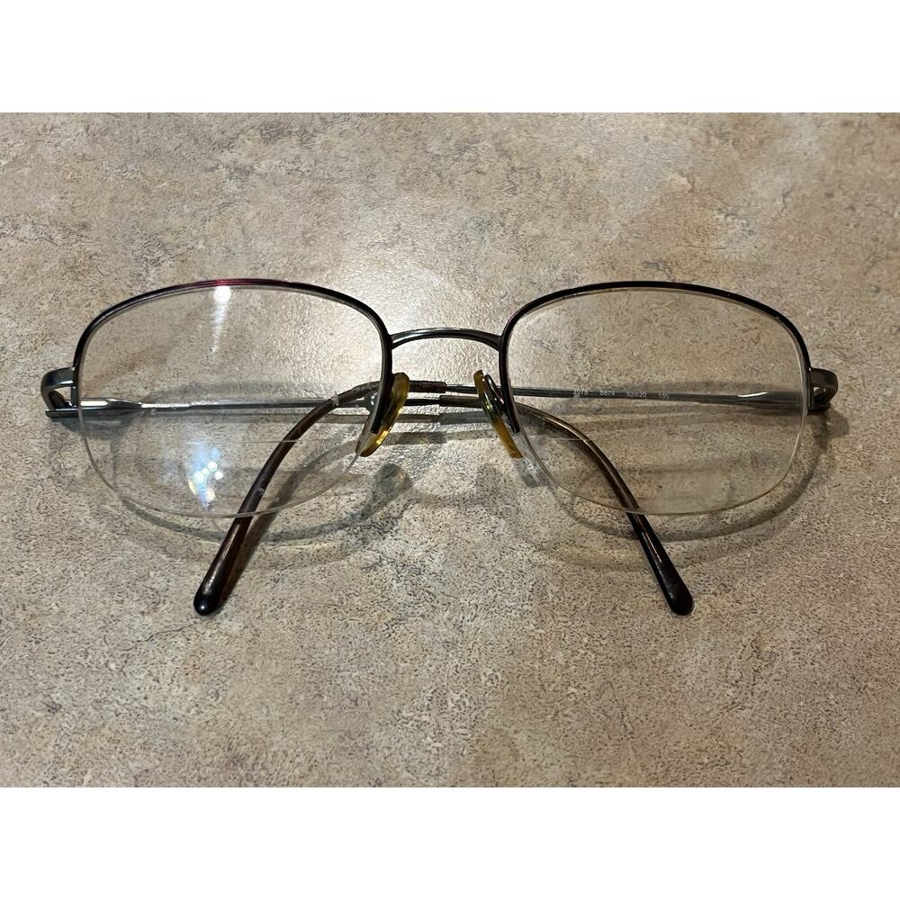 Steroflex 2078 S574 Italy Eyeglass Frames 53-20-135 Gunmetal And Tortoise‎